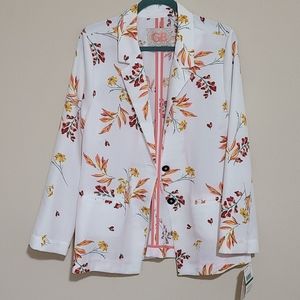 Gianni Bini Floral Blazer
